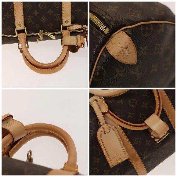 LOUIS VUITTON Monogram Keepall 50 Boston Bag M41426 LV Auth 139475 - Picture 16 of 16